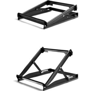 Hediye MARKETI17 Tüm Modellerle Uyumlu Çelik 5 Açıda Kolay Ayarlanır Notebook Laptop Standı Yükseltici Altlık