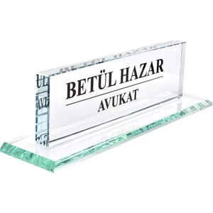 Kişiselleştirilmiş Modern Ofis Dekoru Yenilikçi 3D Ofis Masa İsimliği