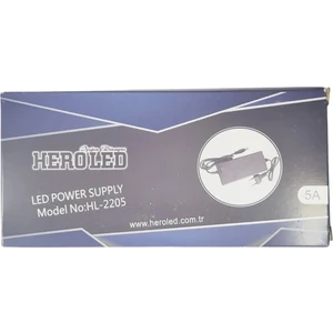Hero Led 5  LED Power Supply Model No : Hl - 2205