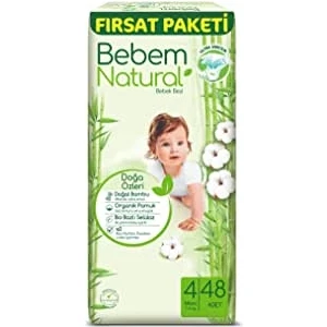 Bebem Natural 4 Beden Maxi 48'li