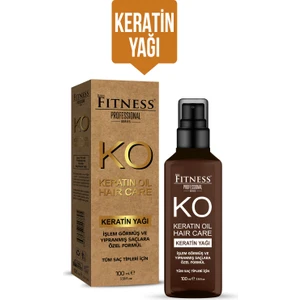 Sam Fitness Professional Aşırı Yıpranmış ve Kuru Saçlara Özel Keratin Bakım Yağı 100 ml
