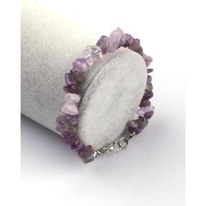 Alibaba Doğaltaş Ametist Doğal Taş Kırıktaş Bileklik