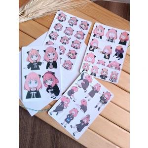EyER Shoping Anya Sticker Etiket Seti