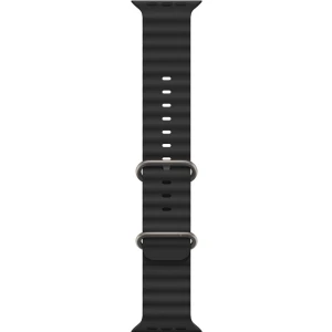 42-49MM Yeni Nesil Apple Uyumlu Akıllı Saat Kordonu Silikon Siyah
