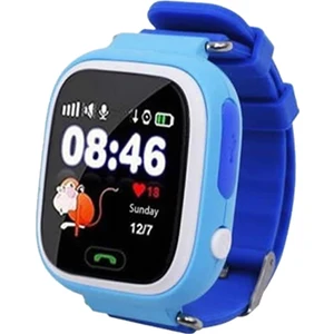TD06 Gps Net Konumlu Akıllı Çocuk Takip Saati Sim Kartlı Arama, Gizli Dinleme Özellikli -Mavi