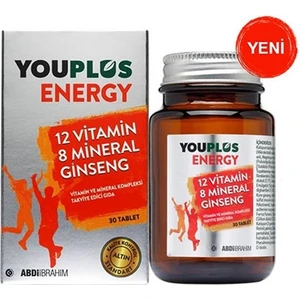 Energy Vitamin ve Mineral Kompleksi 30 Tablet