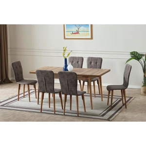 Sahra Açılır 6 Kişilik Mutfak Masası Takımı