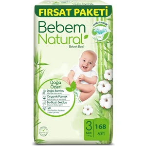 Bebem Natural Midi 3 Beden 168 'li
