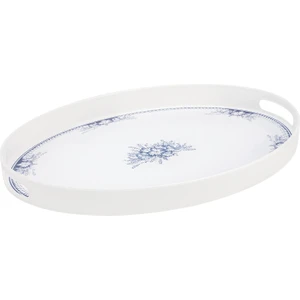 Madame Coco Blanche Oval Tepsi 43x30 Cm