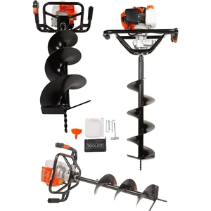 Schutzenger Benzinli Toprak Burgu Makinesi 150 mm *100 Cm Delme Ucu 7.9 Hp