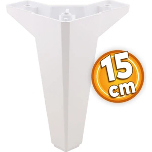 Sedir Lüks Mobilya Kanepe Sehpa Tv Ünitesi Koltuk Ayağı 15 cm Beyaz Baza Ayak