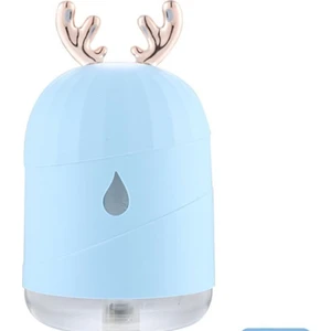 Lovely Mini Hava Nemlendirici Aromaterapi LED Işıklı Buhar Makinesi 220ML