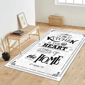 Life Decortiva Makinede Yıkanabilir Kaymaz Taban Leke Tutmaz Mutfak Halısı ve Mutfak Yolluk