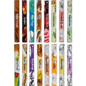 16 Paket 320 Adet Tütsü 16 Farklı Aroma
