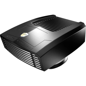 12V Araba Taşınabilir Isıtıcı Elektrikli Soğutma Isıtma Fanı - Siyah (Yurt Dışından)