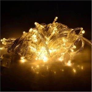 Rgb Gün Işığı Pirinç Yılbaşı LED 10 Metre 100 LED Çok Fonksiyonlu ve Eklemeli LED