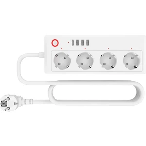 Rxr R-Pw4 Wi-Fi Akıllı Çoklu Priz / 4 USB 4 Elektrik Prizi