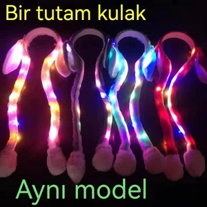 Sıcak Hareketli Kulak Kapakları Kadın Kış Sıcak Kulak Kapakları Antifriz Sevimli Peluş Tavşan Kulak Kapakları (Yurt Dışından)