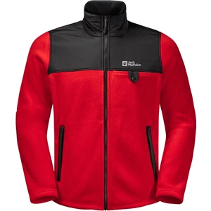 Jack Wolfskin Dna Grizzly Fz Erkek Outdoor Polar Ceket 1709982-2206 Kırmızı