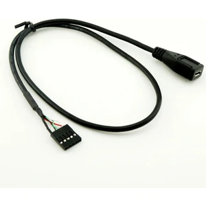 BK Teknoloji Micro USB Dişi To Dupont 5 Pin Dişi Anakart Adaptör Kablosu 50CM