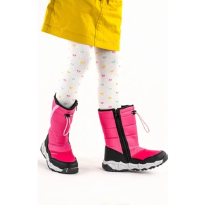 Kiko Kids Molina Suya Dayanıklı Fermuarlı Kız/erkek Çocuk Kar Bot Ayakkabı Fuşya
