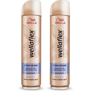 Wellaflex 2 Day Volume Extra Strong Hold Saç Spreyi 250 Ml 2 Adet Wels