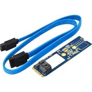 M2 Sata Adaptörü Dönüştürme Kartı Bm Anahtar M.2 Ngff Sata SSD 7pin Adaptör Kartı Kartı Desteği 2242 2260 2280 Ana Kart (Yurt Dışından)