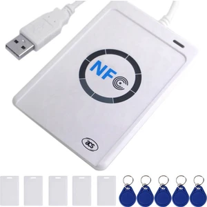 Nfc Okuyucu ACR122U USB Temassız Akıllı Ic Kart Yazıcı ve Okuyucu Akıllı Rfıd Fotokopi Çoğaltıcı Uıd Değiştirilebilir Etiket Kartı (Yurt Dışından)
