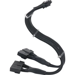 4090 Grafik Kartı Uzatma Kablosu 12+4p Erkek - PCIE8PX4 16AWG 26X0.254 Kalaylı Bakır Tel (Yurt Dışından)