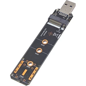 M.2 Nvme SSD - Usb3.2 Gen2 10GBPS Adaptörü M.2 Nvme SSD Adaptörü Için 2230 2242 2260 2280 Nvme M.2 SSD RTL9210B (Yurt Dışından)