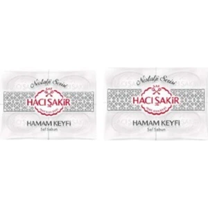 Hacı Şakir Hamam Keyfi Saf Sabun 4'lü 200 G x 2 Adet