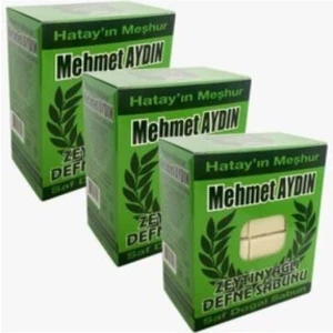 Mehmet Aydın Zeytinyağlı Defne Sabunu 3X950 gr