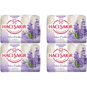 Hacı Şakir Bahar Çiçekleri Lavanta El ve Güzellik Sabunu 4 Adet 4X70 gr Hacı Lavanta