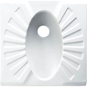 TP595 Omega Çevre Yıkamalı Tuvalet Taşı 60X60 cm Beyaz