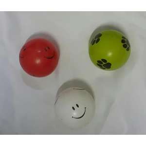 İleri Grup 3'lü Küçük Top Seti Gülücüklü Top Plastik Top Seti