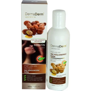 Argan Yağı Özlü Saç Kremi Keratinli (Tuz Ve Paraben Içermez) 500 Ml