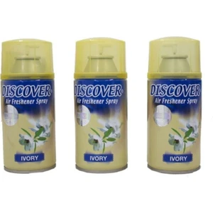 Dıscover Ivory Oda Kokusu 320MLX3ADET Makinaya Uyumlu Sprey