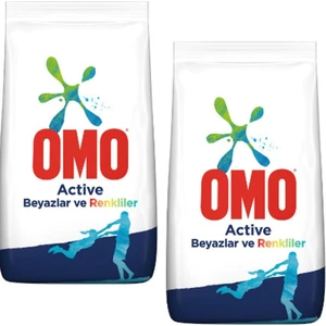 Active Toz Çamaşır Deterjanı Beyazlar ve Renkliler Için 10 kg 2 Adet