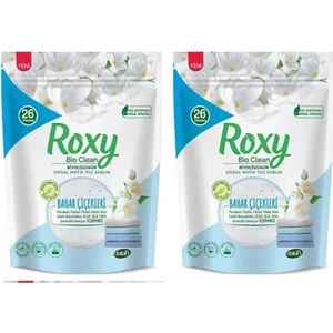 Roxy Bio Clean Doğal Matik Toz Sabun Bahar Çiçekleri 800 gr x 2 Adet