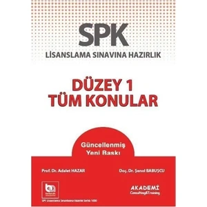 Akademi Consulting Training Spf Lisanslama Sınavlarına Hazırlık Düzey-1 Tüm Konular-Şenol Babuşcu