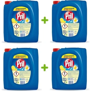 Bulaşık Deterjanı 4 kg *4 Adet Fiyatıdır Pril Bulaşik Deterjani 4
