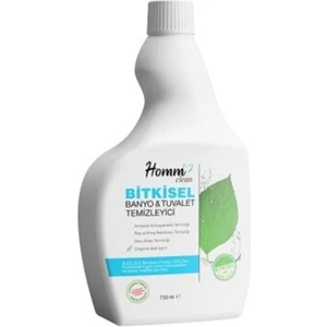 Homm Bitkisel Homm Clean Bitkisel Banyo Tuvalet Temizleyicisi 750 ml