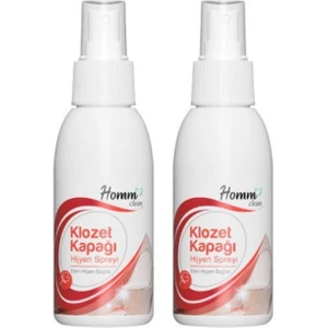 Homm Bitkisel Homm Clean Tuvalet Kapağı Hijyen Spreyi 100 ml (2 Adet)