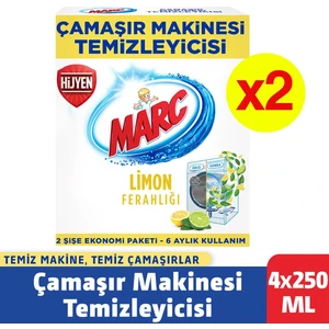 Çamaşır Makinesi Temizleyicisi Limon Ferahlığı 4X250 ml