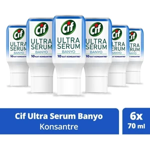 Ultra Serum Kapsül Banyo Temizleyici 10KAT Konsantre Kireç ve Sabun Leklelerini Söker 70ML 6ADE