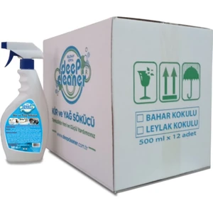 Deep Cleaner Kir ve Yağ Sökücü Bahar 500 ml - Koli: 12 Adet