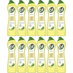 Krem Temizleyici Limon Kokulu 500 ml 12 Adet