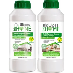 Mr. Wipes Konsantre Çok Amaçlı Temizleyici Sabun ve Çiçek Kokulu 500 ml