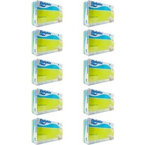 Pudralı Lateks Eldiven M 10  Kutu(100'lü)