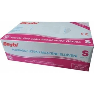 Pudrasız Latex Eldiven S 100' Lü